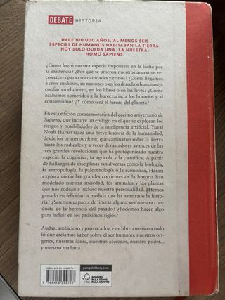Sapiens. De animales a dioses: Breve historia d...