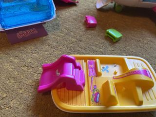 Lote Avión y Caravana Pinypon