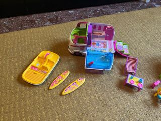 Lote Avión y Caravana Pinypon