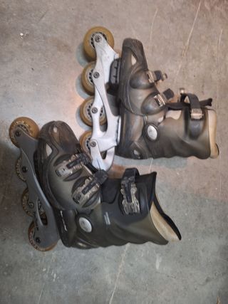 Patines en línea Talla 35-37 + Protecciones y Moch