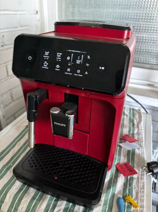 Cafetera Philips 1222 Roja Automática