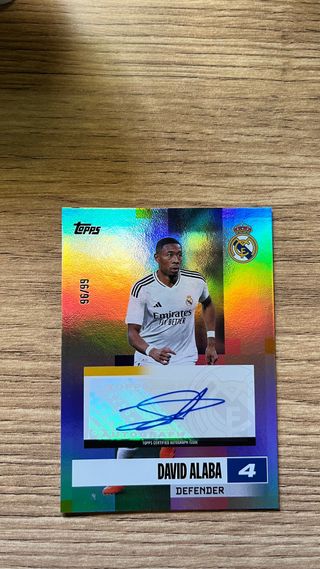 Auto David Alaba /99 Topps