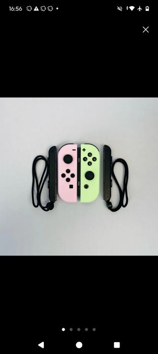 Joycons Nintendo Switch Nuevos Rosa y Verde