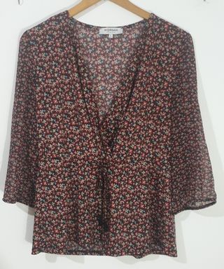 Blusa Morgan Talla XL Estampada