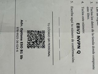 Advanced Options B1 Students book
