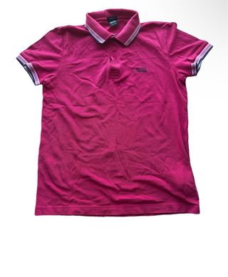 Polo BOSS Uomo Rosa Regular Fit