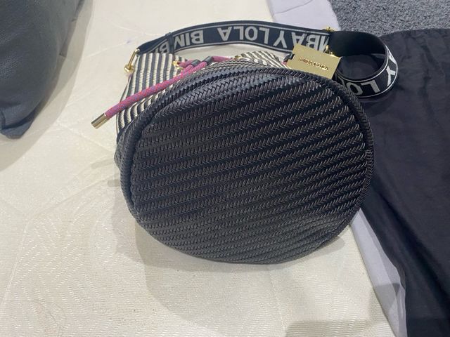 Bolso bombonera Bimba y Lola negro