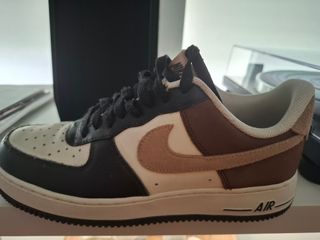 Zapatilla Nike Air Force 1 Negra y Blanca