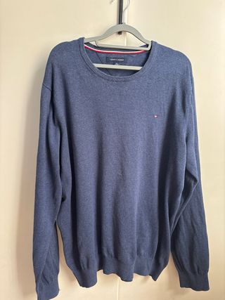 Maglione Tommy Hilfiger Blu Taglia XXL