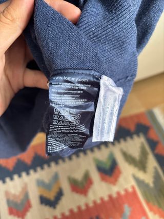 Maglione Tommy Hilfiger Blu Taglia XXL
