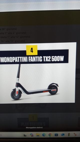 Monopattino elettrico nuovo con scatola 