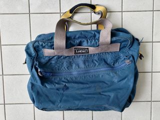Borsone Vintage Lucas Blu