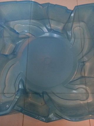 Estadio Beyblade Azul y peonza