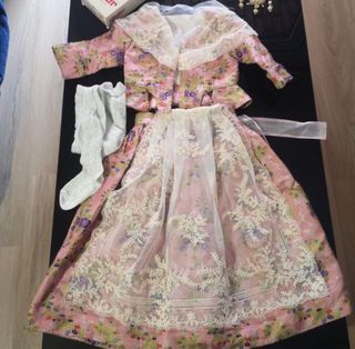 Traje de Fallera Bebé de 9 meses- 18 meses.