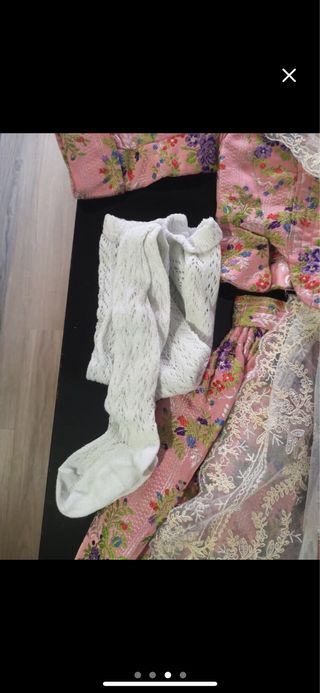 Traje de Fallera Bebé de 9 meses- 18 meses.