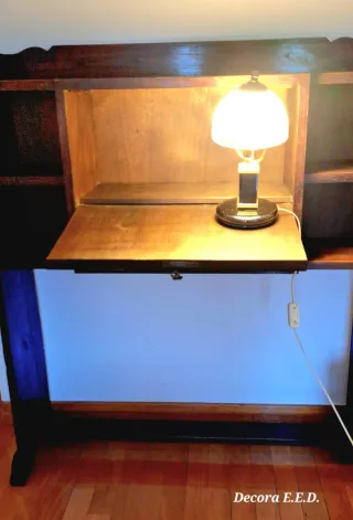 ANTIGUO ARCHIVADOR.ESCRITORIO EN MADERA