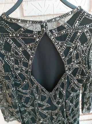 Espectacular vestido de fiesta lentejuelas