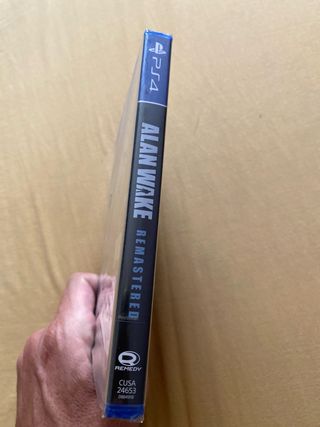 Alan Wake Remastered PS4