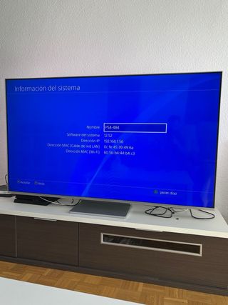 PS4 (Playstation 4) 500GB Negra + 2 Mandos y Juego