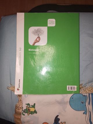 Libro biología 2º de bachillerato