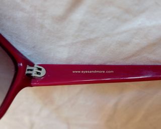 Gafas de sol infantiles Eyesandmore rojas