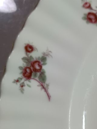 4 Platos Llanos Richmond Porcelana Inglesa