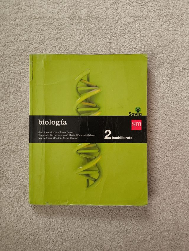 Biología. 2 Bachillerato. Savia