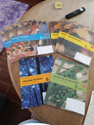Libros de texto 5 primaria 