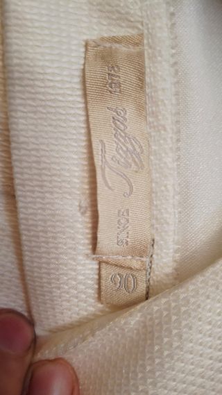 Traje Comunión Niña Tizas Blanco y Rosa