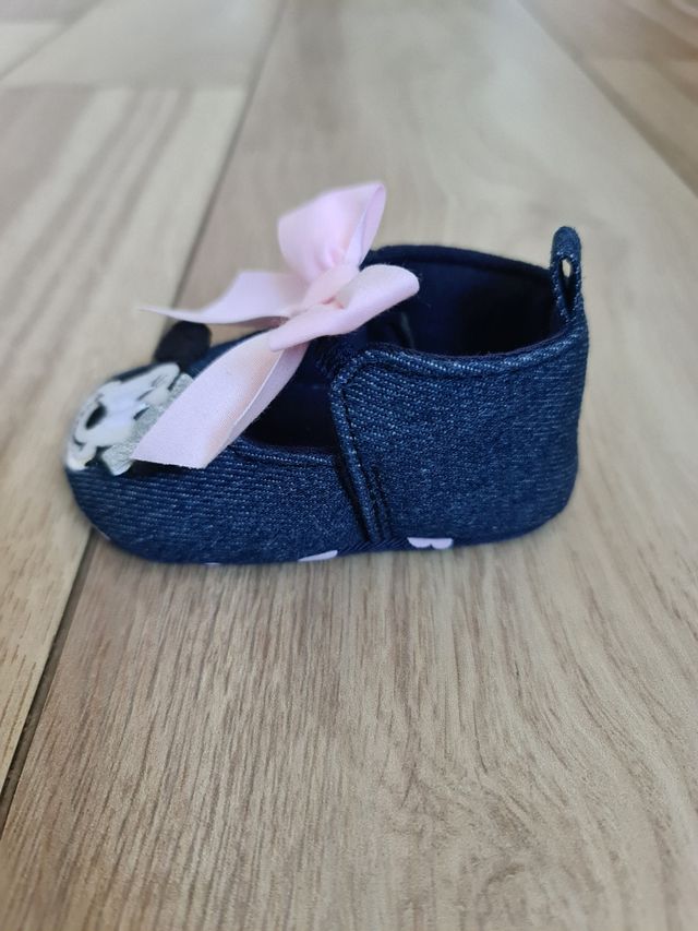 Scarpine Minnie Prénatal Denim Bambina n.17-18