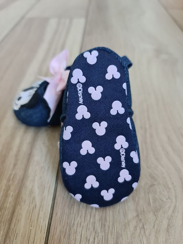 Scarpine Minnie Prénatal Denim Bambina n.17-18