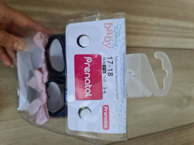 Scarpine Minnie Prénatal Denim Bambina n.17-18