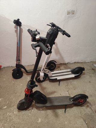 Reparación patinetes eléctricos, cambio de ruedas