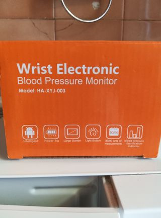 Tensiómetro Electrónico de Muñeca