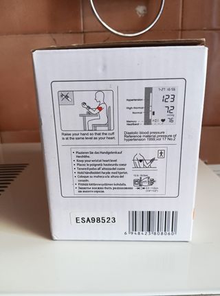 Tensiómetro Electrónico de Muñeca
