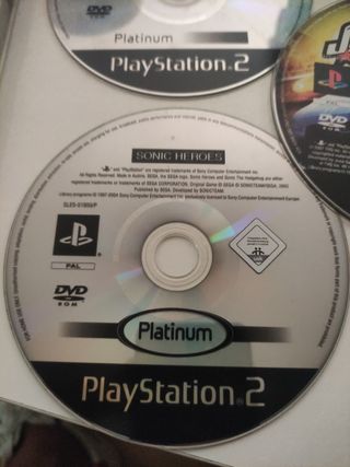 Lote 4 Juegos PS2