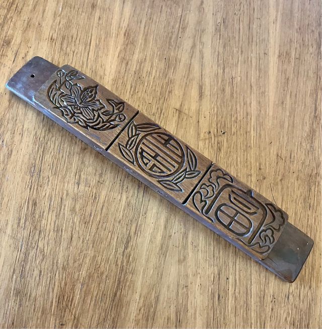 Blocco in legno per timbrare 3 motivi /CINA