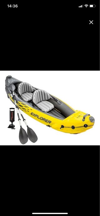 Kayak Intex Explorer 2 personas
