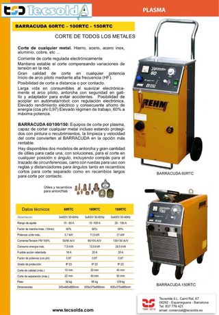 Plasma corte REHM Barracuda 20mm 🇩🇪