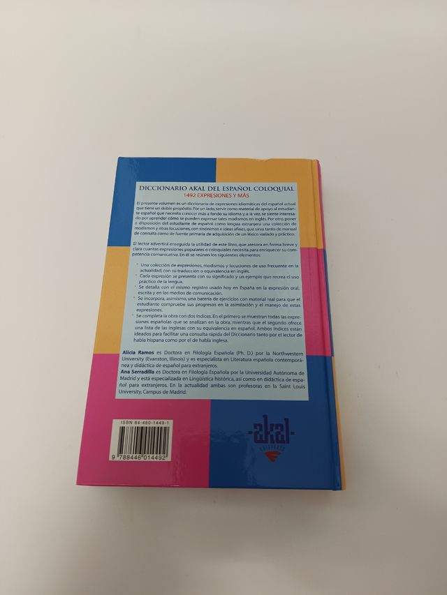 Diccionario Akal Del Espanol Coloquial