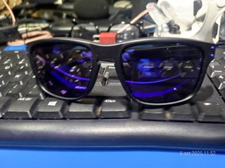 Occhiali da sole Oakley Holbrook neri e blu