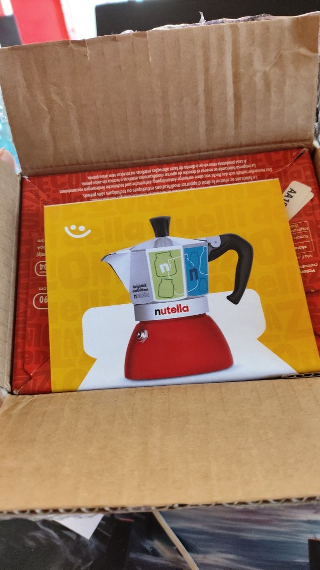 Moka Bialetti Nutella induzione e gas