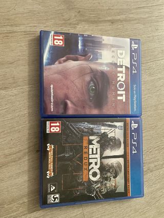 PS4 Detroit: Become Human y Metro Redux