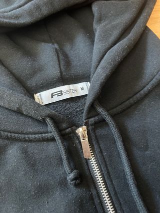 Chaqueta Sudadera Negra FB Talla M