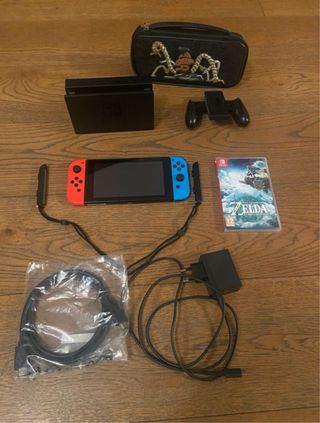 Nintendo Switch + Zelda Tears+ scheda da 238 GB