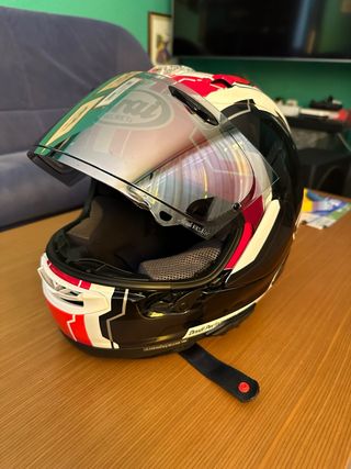 Casco Arai RX-7V EVO talla M con Intercomunicador