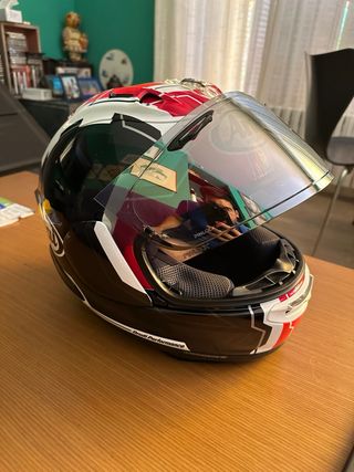Casco Arai RX-7V EVO talla M con Intercomunicador
