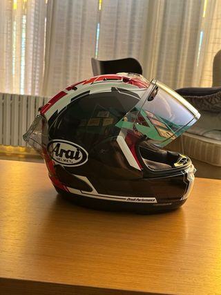 Casco Arai RX-7V EVO talla M con Intercomunicador