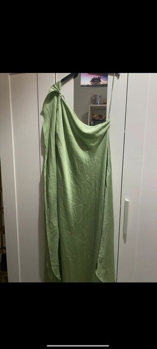 Vestido verde Mango
