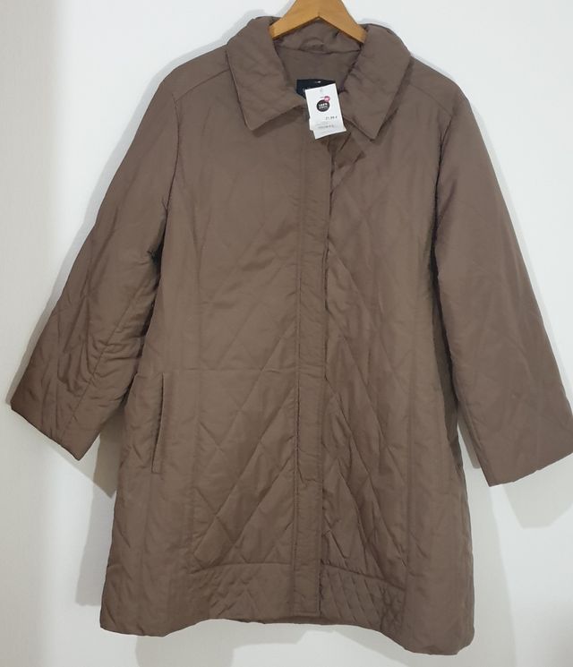 Abrigo acolchado mujer talla 48